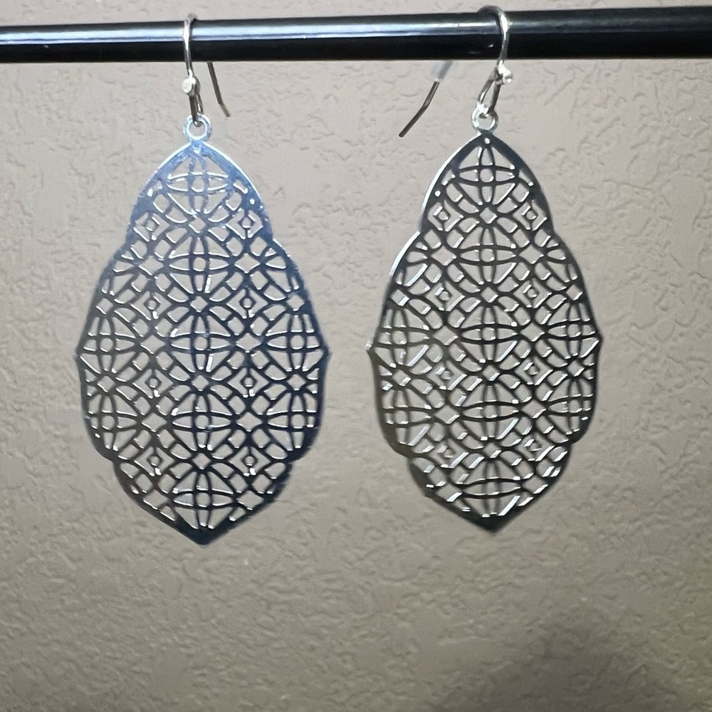 Silver Dangle Earrings